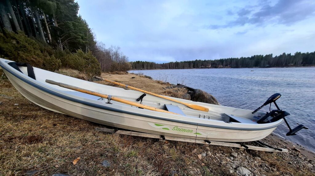 Saimaa vene sivuprofiili